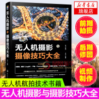 无人机摄影与摄像技巧大全 王肖一 大疆无人机航拍教程 无人机航拍技术书籍 飞行操控静态图片与动态视频拍摄技巧与后期处理教
