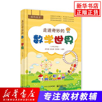 走进奇妙的数学世界 小学三年级数学练习题思维训练启蒙 小学生数学知识大全汇总课外思维能手养成 新华正版