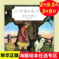 江布朗和夜半猫 海豚花园绘本系列 平装绘本 0-1-2-3-4-5-6周岁儿童启蒙认知图画书3-6岁亲子共读宝宝睡前读物