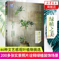 正版 绿植之美80种文艺感观叶植物挑选装饰养护 庭院绿化设计家庭园艺 家庭盆栽园艺花卉观赏园艺 日本花植旅人植物种植书养