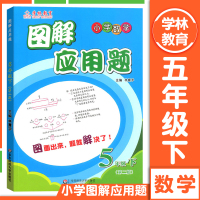小学数学图解应用题 五年级第二学期5年级下册 第二版第2版 小学数学应用题天天练 应用题举一反三训练辅导练习华师大出版社