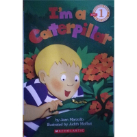 学乐我是一只毛毛虫1级读本I M A CATERPILLAR 进口原版6-8-10-12岁少儿童文学睡前故事书小学生课外