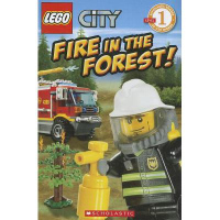 学乐 乐高城市森林火灾LEGO CITY:FIRE IN THE FOREST!进口原版3-5岁幼儿启蒙益智绘本宝宝睡前