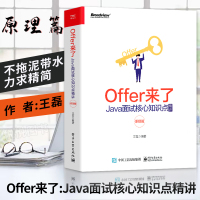 Offer来了 Java面试核心知识点精讲 原理篇剑指Offe Java程序员技术经理架构师的日常技术参考书 java程