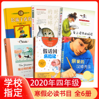 四年级寒假阅读书目四年级寒假套装全6册长袜子皮皮爱上读书的妖怪魔法师的帽子假话国历险记亲爱的汉修先生时代广场的蟋蟀