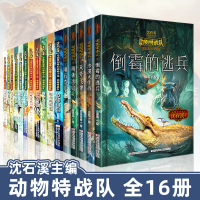 全套16册 沈石溪动物小说全集 奇幻动物小说动物特战队 影子保卫战勇者蝙蝠侠等读物动物故事儿童文学课外书读物图书沈石溪文