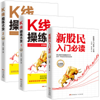 正版3本新股民入门K线操练大全1-2白金版股票入门基础知识股票书籍大全炒股书籍新手入门K线图蜡烛图技术分析技巧书金融股市
