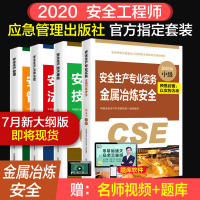 官方 备考2020全国中级注册安全工程师考试辅导教材安全生产专业实务金属冶炼安全生产技术基础管理法律法规 应急管理出版社