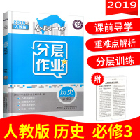 高中历史必修三合肥一中分层作业高二历史必修3人教版同步练习训练辅导资料书高中历史必修三课时训练试题2019版教材课本同步