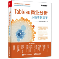 Tableau商业分析从新手到高手 美智讯公司 Tableau智能软件应用实战 产品客户营销商业数据挖掘处理技术 数据分