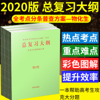 2020版新高考总复纲物理化学生物 3本套装 全国版 开明出版社全考点分条普查方案普通高等学校招生全国统一考试高考理