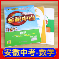 世纪金榜中考数学 安徽专用 初中全程复习方略 正版图书初中中考总复习教材辅导中学教辅初中中考数学考试辅导书籍