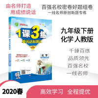 2020春 1课3练 化学 九年级 下册 人教版 春雨教育