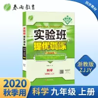 2020年秋 实验班提优训练初中科学九年级上册 浙教版 ns