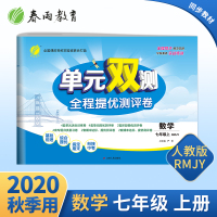 2020年秋 初中数学单元双测七年级上册 人教版 春雨教育数学七年级上册同步测试卷RJ版期中期末专项提优达标特训复习测试