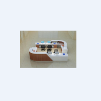 鑫兆昇 XZS-BAT1185前台接待台简约现代引导台吧台柜台吧台培训咨询台办公桌(按米定制)