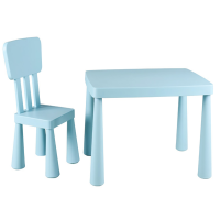 鑫兆昇XZS-ETD576幼儿园桌椅儿童桌子套装宝宝玩具桌家用塑料学习书桌长方形小椅子