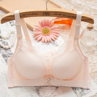 无痕内衣聚拢收副乳文胸无钢圈内女衣性感薄款夏季透气冰丝小胸罩