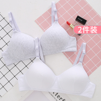 高中生定型内衣夏季薄款大学生纯棉初中发育期少女无钢圈小文胸罩