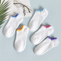 10双短袜浅口纯棉白色防臭夏季薄款韩国可爱低帮学生船袜潮