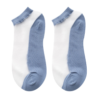 纯色短袜浅口透明水晶玻璃丝袜韩国ins潮夏季薄款透气夏天