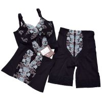 美容院身材管理器女塑身模具束身塑形美体内衣收腹提臀三件套