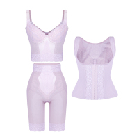 身材管理器塑身内衣女美体塑形收腹束腰夏薄款三件套