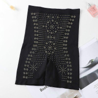 翘女神提臀瘦臀暴汗收腹裤女塑形束腰神器塑身夏季透气安全裤