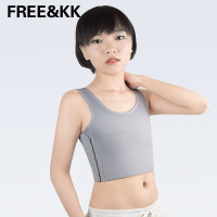 绷带束胸les束胸内衣女大胸显小cos帅t中性弹力缩胸帅t背心