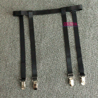 鸭嘴扣大码吊袜带金属扣吊带袜过膝丝袜棉袜护膝高筒软靴防滑夹