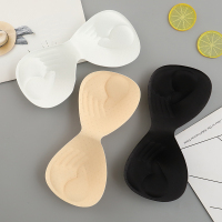 内衣文胸垫插片加厚泳衣垫聚拢防水乳垫下厚上薄款海绵垫透气小码