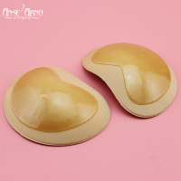 透气泳衣加厚自粘胸垫小胸聚拢防滑隐形海绵垫子上托心形硅胶插片