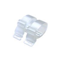 高品质硅胶透明肩带夏季磨砂防滑隐形肩带加宽无痕内衣文胸带