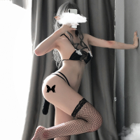 情趣内衣骚学生性感吊带肚兜套装睡衣骚火辣诱惑床上服装激情挑逗