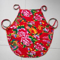 成人东北大花肚兜民族风演出服装男女内衣家居服