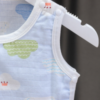 肚兜婴儿护肚夏季薄款纯棉纱布初生小宝宝夏天男新生儿女童半背夏