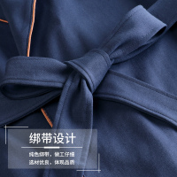 睡袍男士睡衣春秋浴衣长款浴袍男款秋冬季薄款龙袍子夏季夏天日式