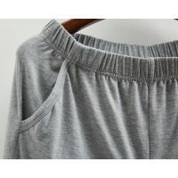 夏季薄款莫代尔五分短裤男士家居裤宽松休闲大码居家睡裤男沙滩裤