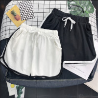 居家睡裤女棉外穿宽松休闲热裤大码少女学生舒适瑜伽运动短裤