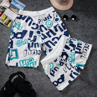 夏天纯棉家居男女睡裤五分裤宽松情侣短裤男士沙滩裤休闲大裤衩潮