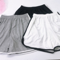 韩国宽松高腰运动短裤女跑步瑜伽阔腿热裤潮休闲家居睡裤沙滩裤夏