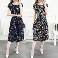 棉绸睡裙女夏可外穿绵绸无袖连衣裙薄款宽松人造棉睡衣长裙家居服