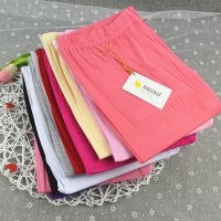 莫代尔女士单件秋裤薄款高腰紧身美体女打底裤衬裤棉毛线裤保暖裤