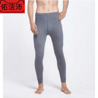 广州春秋裤男纯棉单件男士高腰衬裤线裤大码宽松厚款全棉内衣