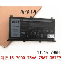 适配 戴尔 游匣15 7000 15 7559 7566 7567 7557 357F9电池A84W