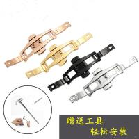 适配适配黑色表扣蝴蝶扣配件 男玫瑰金机械手表卡扣 双按钢带扣陶瓷带扣环B30W