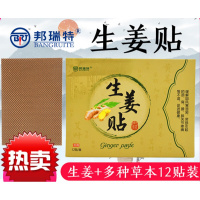 生姜贴艾宝贝疏通经络风寒湿邪颈肩腰膝关节劳损疼痛不适生姜贴 皮粉色 生姜贴7x12