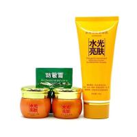同仁本医圣水光亮肤三件套净白祛褪黑补水保湿三合一护肤品 水光亮肤三合一精品套装