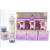 台湾台灣羽凡纯肌清透四合一白里透红化妆品护肤品提亮嫩肤霜套裝四件套日霜晚霜珍珠霜洗面奶单卖化妆品