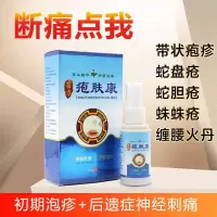 蛇盘疮汗泡疹蛇盘丹清蛇缠腰蛇胆疮带状泡疹病毒后遗喷神经痛痒症